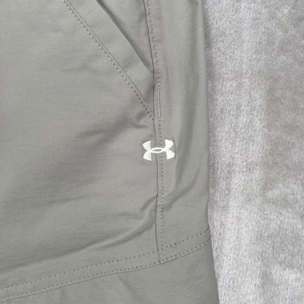 Under Armour HeatGear Cargo Shorts Mens 42 Grey Dallas Cowboys Team Issued Terry - Picture 3 of 10